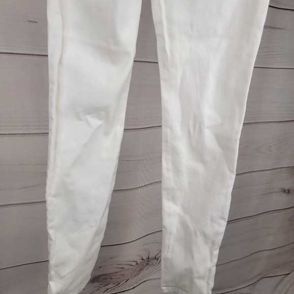 CALIFORNIA VINTAGE JEANS WHITE MID RISE SKINNY WOMENS SIZE 7 NWT #B62 - Picture 4 of 5